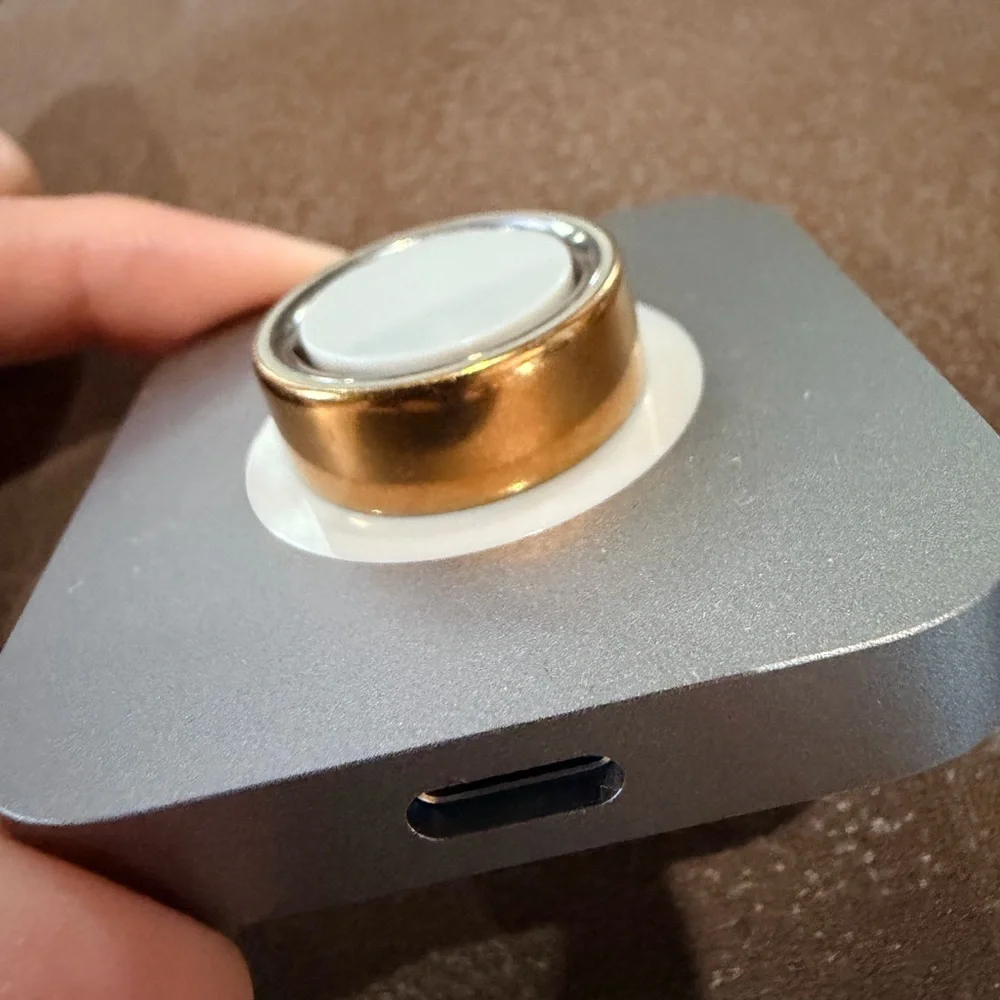Oura Rose Gold-Tone Ring Band 4 size 7